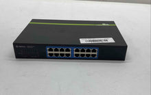Load image into Gallery viewer, Trendnet TEG-S16Dg Black 16-Port Gigabit GREENnet Desktop Switch Not Tested
