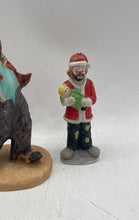 Load image into Gallery viewer, Lot Of 5 Pcs Flambro Multicolor Porcelain Mixed Variety Circus Clown Figurines
