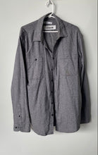 Load image into Gallery viewer, Sonoma Goods For Life Mens Gray Cotton Long Sleeve Button-Up Shirt Size XL
