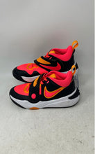Load image into Gallery viewer, Nike Kids Team Hustle D11 DV8994-001 Black Pink Lace-Up Running Shoes Size 3.5Y
