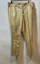 Load image into Gallery viewer, Authentic Lauren Ralph Lauren Womens Beige Straight Leg Trouser Pants Size 12
