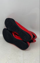 Load image into Gallery viewer, Kefuwu Mens Black Red Non-Slip Lace-Up High Top Boxing Boots Size 12.5
