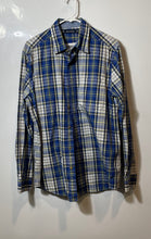 Load image into Gallery viewer, Nautica Mens Multicolor Cotton Long Sleeve Collared Button-Up Shirt Size Medium
