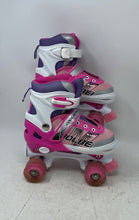 Load image into Gallery viewer, Coolbear Kids Multicolor Adjustable Ratchet Buckle Roller Skates Size Medium
