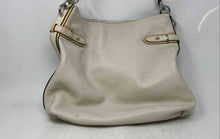 Load image into Gallery viewer, Coach Womens Cream Yellow Leather Inner Pockets Shoulder Hobo Bag
