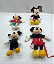Load image into Gallery viewer, Set Of 4 Pcs Disney Mickey Mouse Multicolor Stuffed Animals Plush Toy
