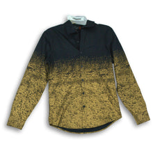 Load image into Gallery viewer, Guess Mens Black And Gold Long Sleeve Shirt Size XS
