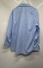 Load image into Gallery viewer, Michael Kors Mens Baby Blue Long Sleeve Slim Fit Dress Shirt Size 16 1/2
