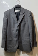 Load image into Gallery viewer, Jones New York Mens Gray Pinstripe Wool Notch Lapel Three-Button Blazer Size 44L
