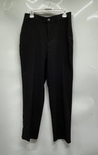 Load image into Gallery viewer, Guess Womens Black Flat Front Regular Fit Straight Leg Dress Pants Size L
