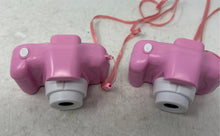 Load image into Gallery viewer, Set Of 2 Pcs Gems MDC1 Pink White Kids Compact Mini Digital Cameras Not Tested
