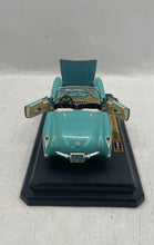 Load image into Gallery viewer, Bburago Chevrolet Corvette 1957 Display Collectible Blue Decor Diecast Car
