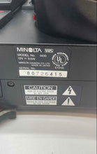 Load image into Gallery viewer, Minolta Master Series V 1400 Black VHS Camera Camcorder With Case Not Tested

