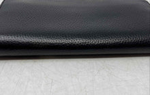 Load image into Gallery viewer, Michael Kors Womens Jet Set Black Pebbled Leather Continental Zip-Around Wallet
