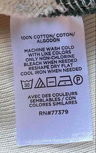 Load image into Gallery viewer, Ann Taylor Womens Beige Green Striped Short Sleeve Crew Neck T-Shirt Size L

