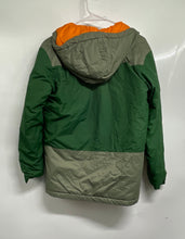 Load image into Gallery viewer, Columbia Mens Green Orange Long Sleeve Pockets Hooded Snow Ski Jacket Size Large
