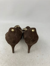 Load image into Gallery viewer, Michael Kors Womens Brown Almond Toe Stiletto Mary Jane Heels Size 9.5M
