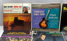 Load image into Gallery viewer, Antique Lot Of 9 Pcs Assorted Mixed Variety LP Music Vinyl Records Not Tested
