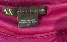 Load image into Gallery viewer, Armani Exchange Womens Pink Collarless Strapless Pullover Shift Dress Size Large
