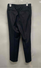 Load image into Gallery viewer, Tazio Italy Mens Gray Flat Front Ultra Slim Straight Leg Dress Pants Size 30S

