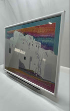 Load image into Gallery viewer, Home Decorative Wall Hanging Framed Pueblo Tribute Scene Art Painting
