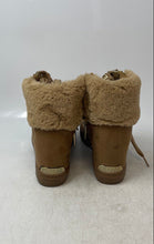 Load image into Gallery viewer, Guess Womens Dustyn Brown Suede Faux Fur Lace-Up Ankle Snow Boots Size 8 M
