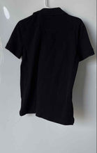 Load image into Gallery viewer, Hugo Boss Mens Black Cotton Regular Fit Collared Short Sleeve Polo Shirt Size S
