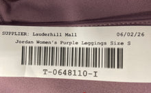 Load image into Gallery viewer, Jordan Womens Purple Elastic Waist High-Rise Pull-On Ankle Leggings Size Small
