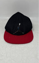 Load image into Gallery viewer, Nike Youth Air Jordan Jumpman Red Black Metal Logo Snapback Hat Cap
