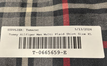 Load image into Gallery viewer, Tommy Hilfiger Mens Multicolor Plaid Long Sleeve Collared Button-Up Shirt Sz XL
