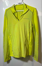 Load image into Gallery viewer, Armani Exchange Womens Green Long Sleeve Activewear Pullover T-Shirt Size Large
