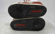 Load image into Gallery viewer, Nike Kids Air Jordan 3 Retro SE Dunk White Red Leather Sneakers Shoes Size 7C
