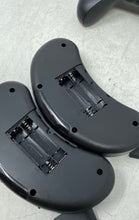 Load image into Gallery viewer, Lot Of 3 Pcs Assorted Black Wireless Gaming Handheld Controller Not Tested
