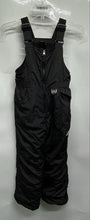 Load image into Gallery viewer, ZeroXposur Girls Black Sleeveless Front Zip One-Piece Bib Overall Size S 7/8
