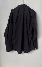 Load image into Gallery viewer, Hugo Boss Mens Black Cotton Long Sleeve Slim Fit Dress Shirt Size 17.5
