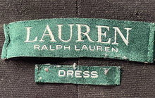 Load image into Gallery viewer, Lauren Ralph Lauren Womens Black White Crosshatch Jersey Sheath Dress No Size
