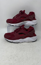 Load image into Gallery viewer, Nike Kids Huarache Run 654275-602 Red White Lace-Up Running Shoes Size 6Y
