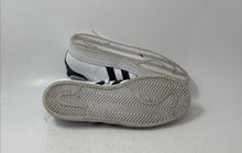Load image into Gallery viewer, Adidas Womens Superstar C77154 White Black Lace-Up Low Top Sneakers Shoes Sz 7.5
