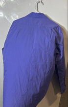 Load image into Gallery viewer, Pierre Cardin Mens Purple Slim Fit Spread Collar Long Sleeve Dress Shirt Size L
