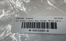 Load image into Gallery viewer, Nike Boys Air Jordan 1 Mid SE Orange White Black Sneaker Shoes Size 3Y
