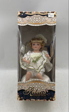 Load image into Gallery viewer, Rebecca Collection Limited Edition Blonde Hair Blue Eyes White Porcelain Doll
