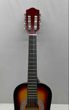 Load image into Gallery viewer, Sunburst Finish Right-Handed 6 String Acoustic Classical Guitar No Stand Small
