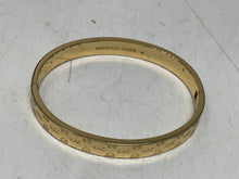 Load image into Gallery viewer, Michael Kors Women's Gold-Tone Hinged Bangle Bracelet (NCL
