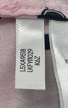 Load image into Gallery viewer, Karl Lagerfeld Womens Pink Printed Long Sleeve Collared Button-Up Shirt Size M

