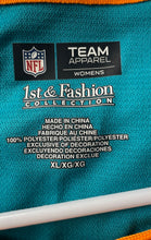 Load image into Gallery viewer, NFL Team Apparel Womens Turquoise Miami Dolphins 1st &amp; Fashion T-Shirt Size XL

