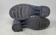 Load image into Gallery viewer, Melissa Womens Possession Blue Clear Glitter Block Heel Fisherman Sandals Size 8
