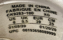 Load image into Gallery viewer, Nike Womens Owaysis CK9283-100 White Open Toe Hook &amp; Loop Sport Sandals Size 8
