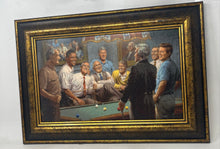 Load image into Gallery viewer, Presidents Of The United State Picture Square Framed Pool Table Art Print
