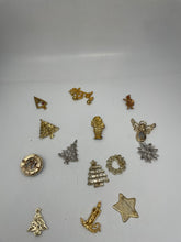 Load image into Gallery viewer, Women's "Happy Holidays Series" Multicolored Brooches (14 Pcs) 194g
