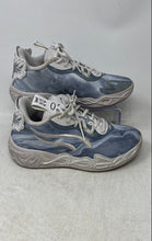 Load image into Gallery viewer, Puma Boys MB.04 Lo Team 312177-03 Blue White Lace-Up Sneaker Shoes Size 4
